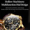 JINSHIDUN New Business and Leisure Men's Watch Tusso Multi -function Fully Automatic Mechanical Complex High -end Watch High -end Watch