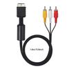 AV Cable for PS3 PS2 PS1 PlayStation Console Audio Video Extend Cord Game Player to LCD Monitor TV RCA Wire Converter Adapter