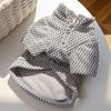 Stylish Half-Zip Pet Dog Cat Sweater Hairless Cats Winter Warm Coat Casual Outerwear