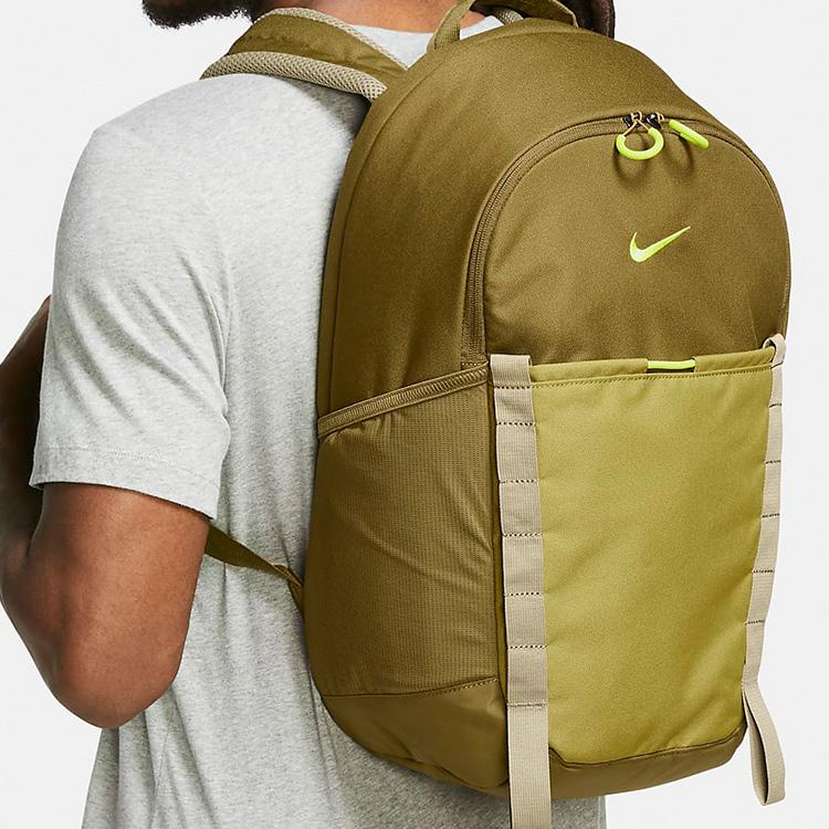 Nike Тканевый рюкзак Regular Унисекс Оливково-зеленый DJ9678-368
