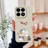 For Xiaomi 15T Pro Case For Xiaomi 17 Pro Max Cartoon Phone Back Cover Full Protection Soft Liquid Silicone Shockproof Bumper