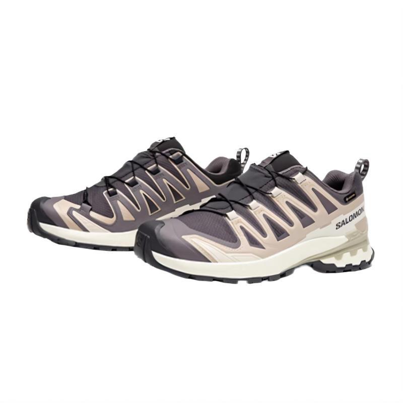 SALOMON XA Pro 3D V9 Амортизация, Водонепроницаемая и Дышащая Поддержка Низкий верх Походные Ботинки Женские Темно-серые Черные Кроссовки 477447