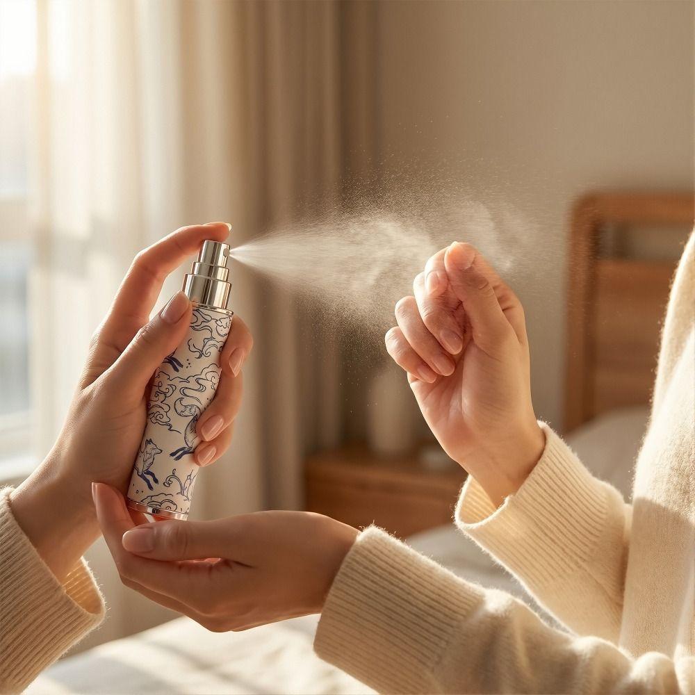 Многоразовый флакон для духов 10 мл Косметическая тара Контейнер для аромата с ультрадисперсным распылением для женщин