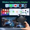 Беспроводной адаптер CarPlay с Netflix, YouTube, TF-картой - Plug & Play AI Box для Android Auto, простая настройка для проводного CarPlay OEM