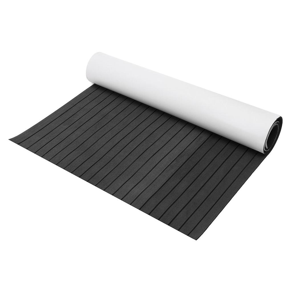 3Type Self-Adhesive Foam Teak Decking EVA Foam Marine Flooring Faux Boat Yacht Flooring Decking Sheet Marine Orange Vehicle Pad