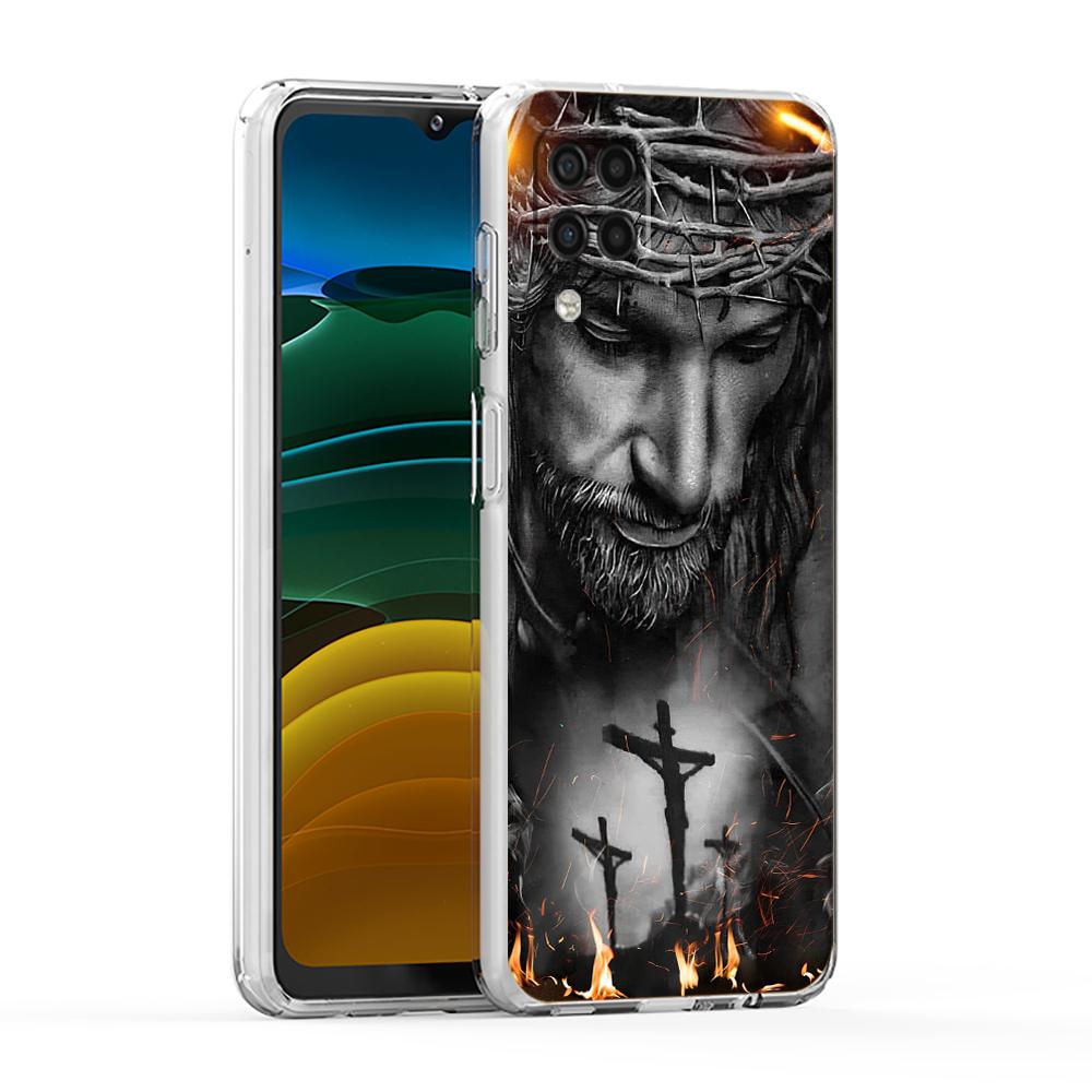 Прозрачный чехол Faith Christian Religious Jesus для Samsung Galaxy A13 A22 A32 A52 A72 A51 A71 A11 A31 A41 M31 A01 A21S 5G Мягкий чехол
