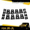 Накладки на дверные и капотные петли Jeep JK Wrangler - Защитные и декоративные модификации