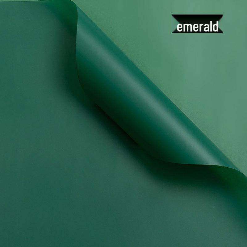 Полупрозрачная Водонепроницаемая Матовая Бумага для Букетов Флориста - Корейская Однотонная Упаковка для Цветов