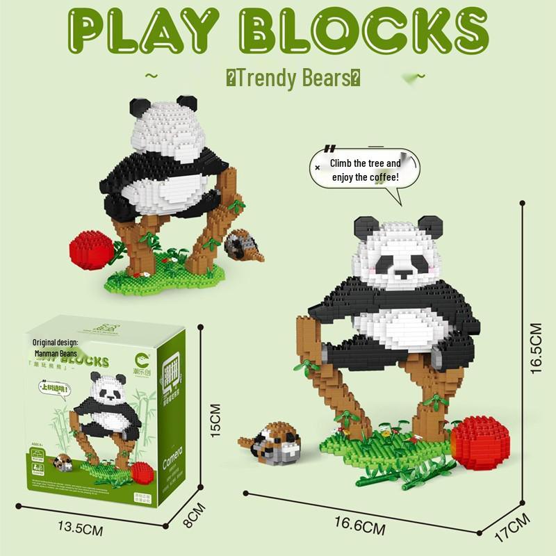 LEGO-Compatible Mini Building Blocks: Cartoon Figurines & Educational Toys