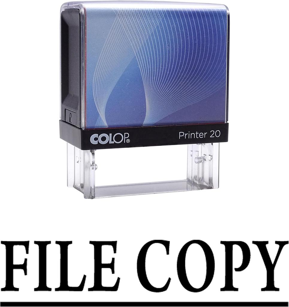 Файл Копия Самостоятельно Наносимая Краска Резиновый Штамп Пользовательский Colop Офисный Стационарный P20 Мини Штамп