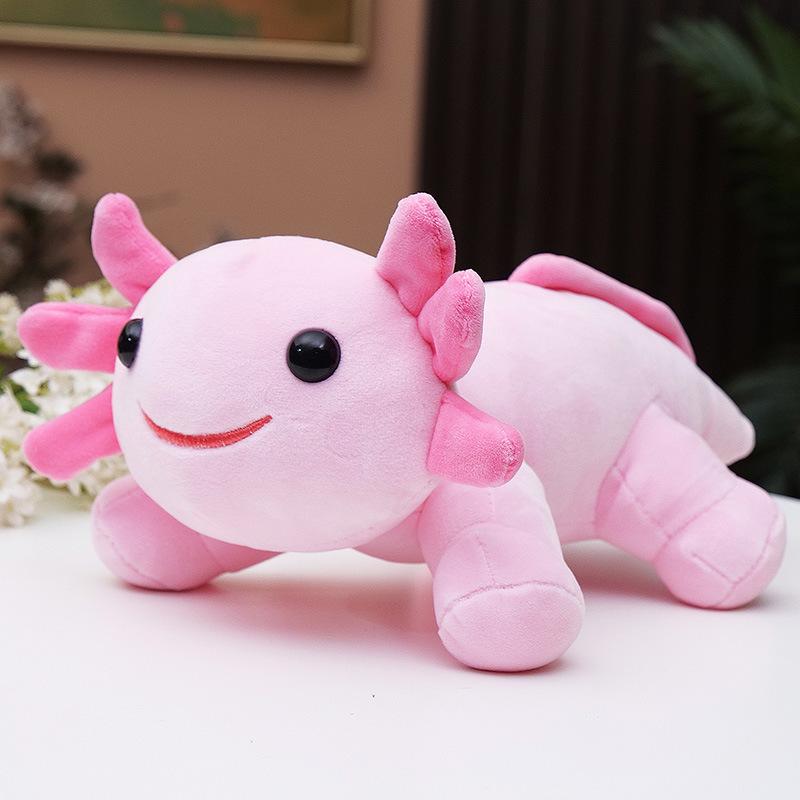 Axolotl Plush Doll: Multi-Color Four-Cornered Style