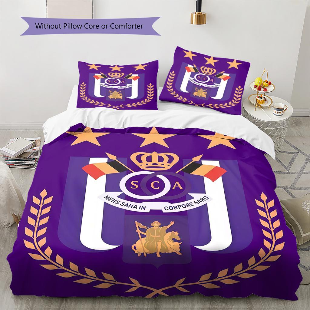 Комплект постельного белья RSCA Одеяло Пододеяльник Наволочка Домашний Декор Подарок на День Рождения (1 пододеяльник + 2 наволочки, без наполнителя)