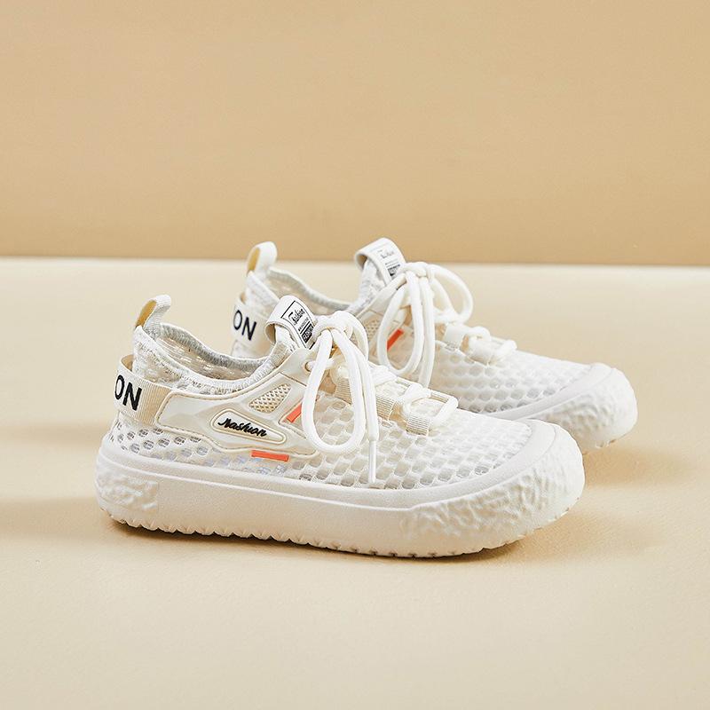 2025 лето летящие тканые маленькие белые туфли новая корейская версия инс студентка сетчатые дышащие кеды повседневная обувь FB5503