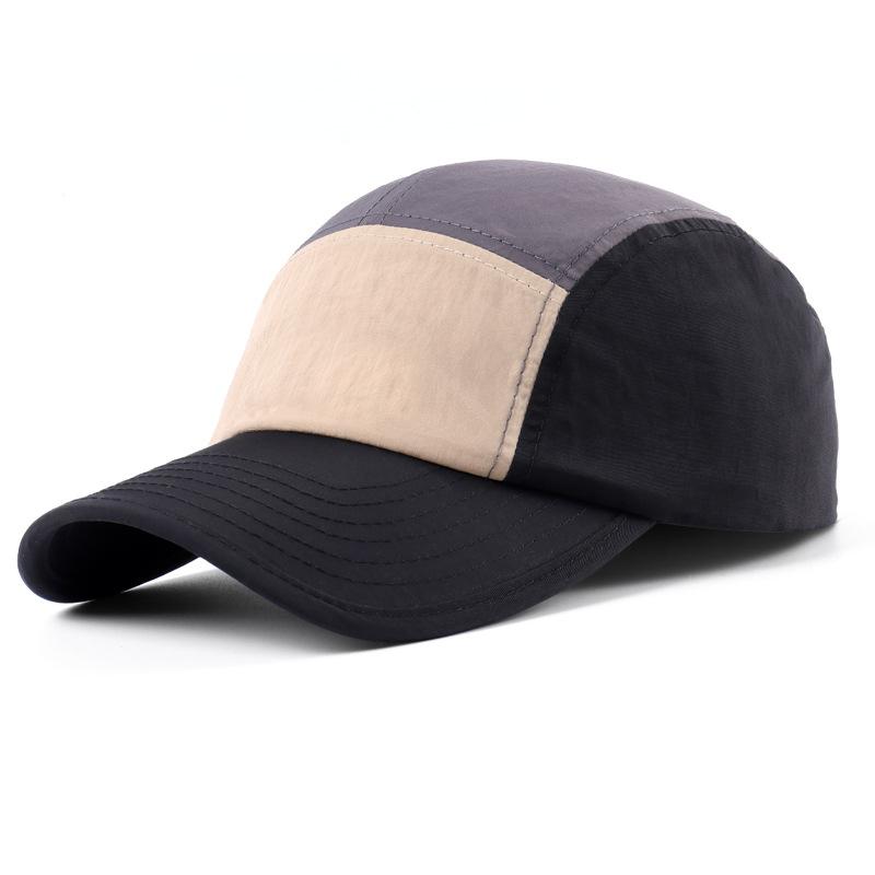 Подходящая по цвету быстросохнущая кепка для мужчин, летняя спортивная бейсболка в стиле хип-хоп на открытом воздухе, женская солнцезащитная кепка