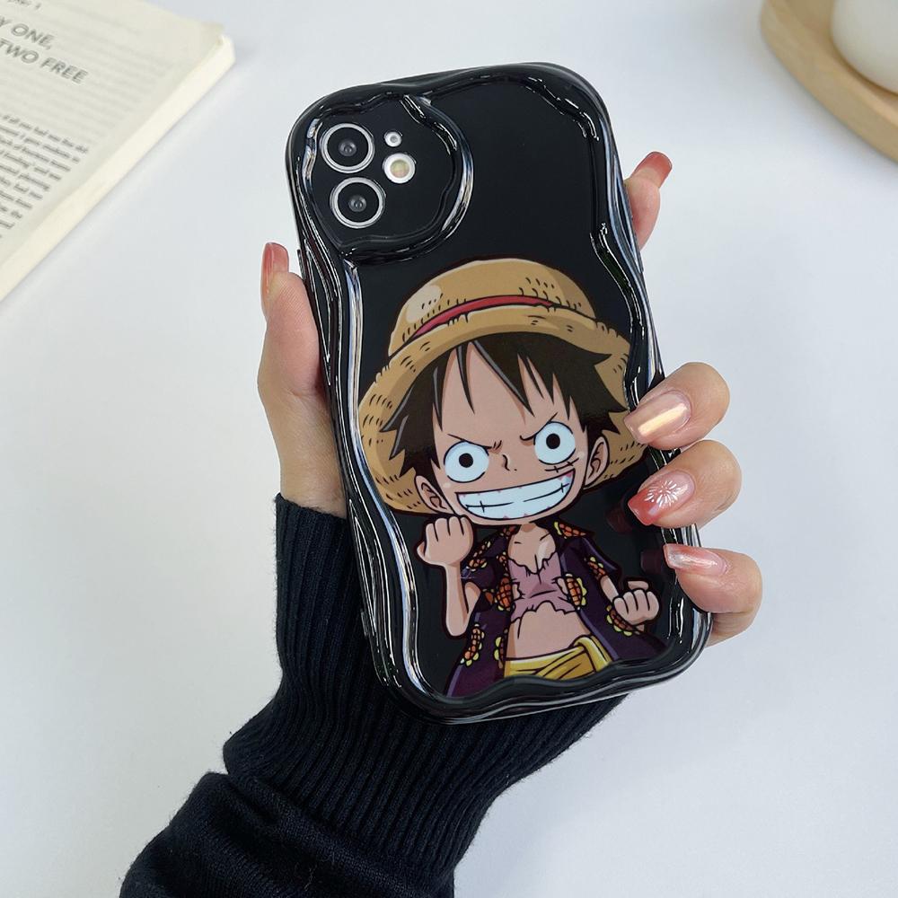 Чехлы для телефонов LZ28 One Piece Luffy Gear 5 Clear Soft Wave для Samsung S24 S23 Ultra S20 FE A54 A14 A52s A51 S10 Huawei Honor 90, защитная задняя крышка
