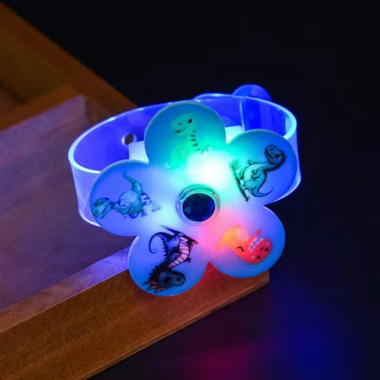 10 шт. светодиодных браслетов, светящихся в темноте, сувениры для вечеринок для детей, подарки на день рождения, призы для класса, карнавальные награды, забавная интерактивная игрушка