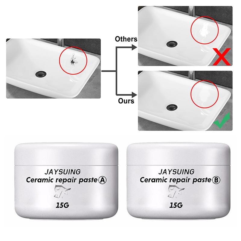 Ceramic Repair Paste Tub Tile And Shower Porcelain Repair Kit For Crack Chip