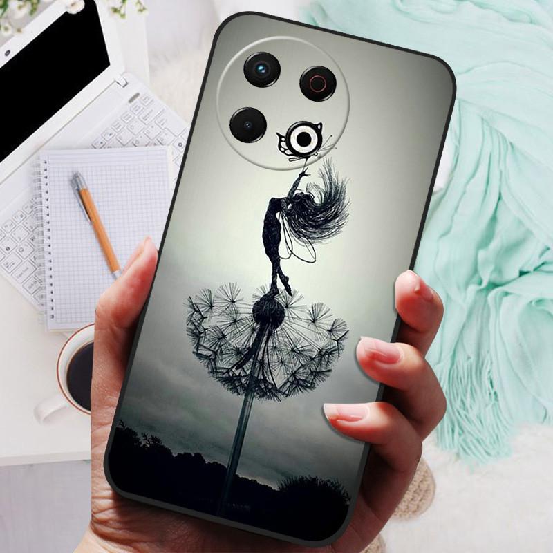 Для чехла Tecno Spark 30 Pro Мягкие силиконовые чехлы для телефона из ТПУ для Tecno Spark 30 KL6 Spark30 Pro KL7 Чехол Бампер Ударопрочный Coque