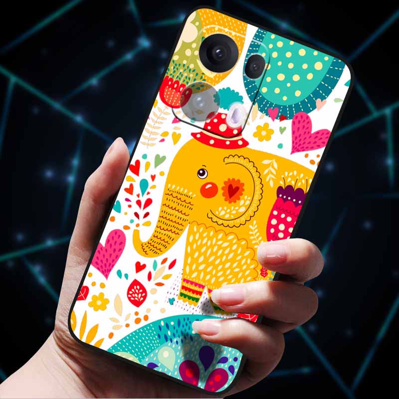 3D Цветочный тисненый чехол для OPPO Reno 13 Reno13 Pro 13F 5G, чехол из мягкого силикона для OPPO Reno13 Pro, задняя крышка