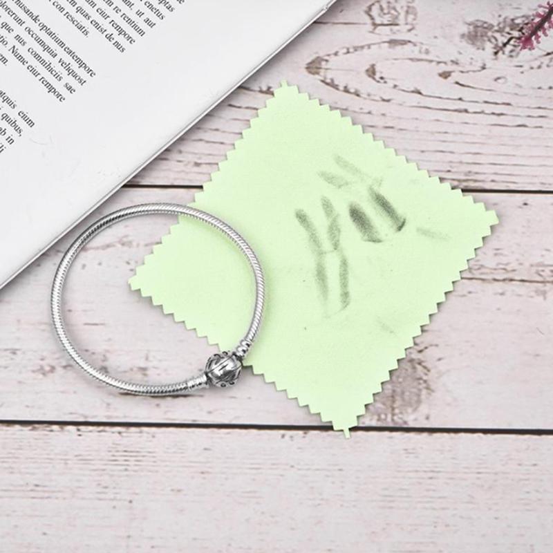 8X8 см цветная чистящая полировальная салфетка мягкая чистая салфетка для протирки ювелирных инструментов*100