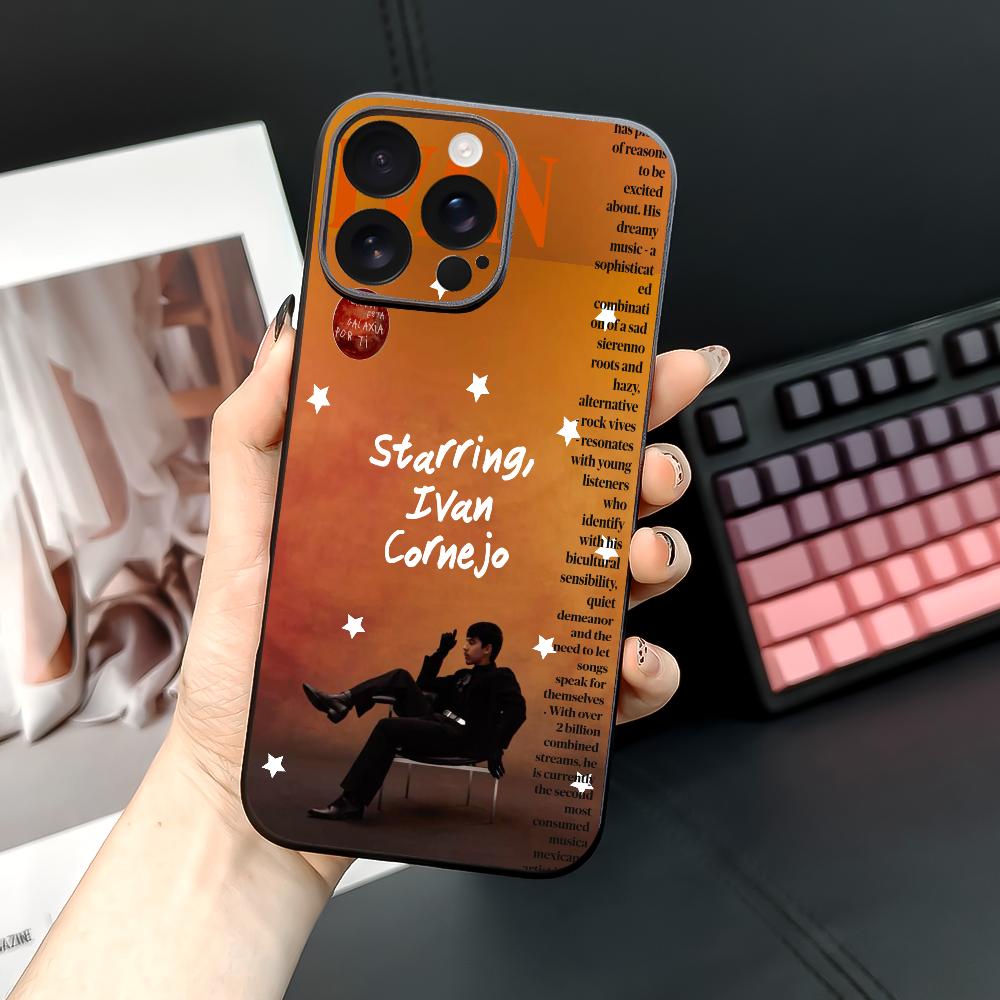 Чехол для телефона рэпера l-lvan C-Cornejo для iPhone 16 15 14 13 12 11 PRO MAX PLUS Mini из ТПУ, мягкий, приятный для кожи