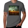 Sunset Landscape Tshirt Summer Casual Loose Tshirt