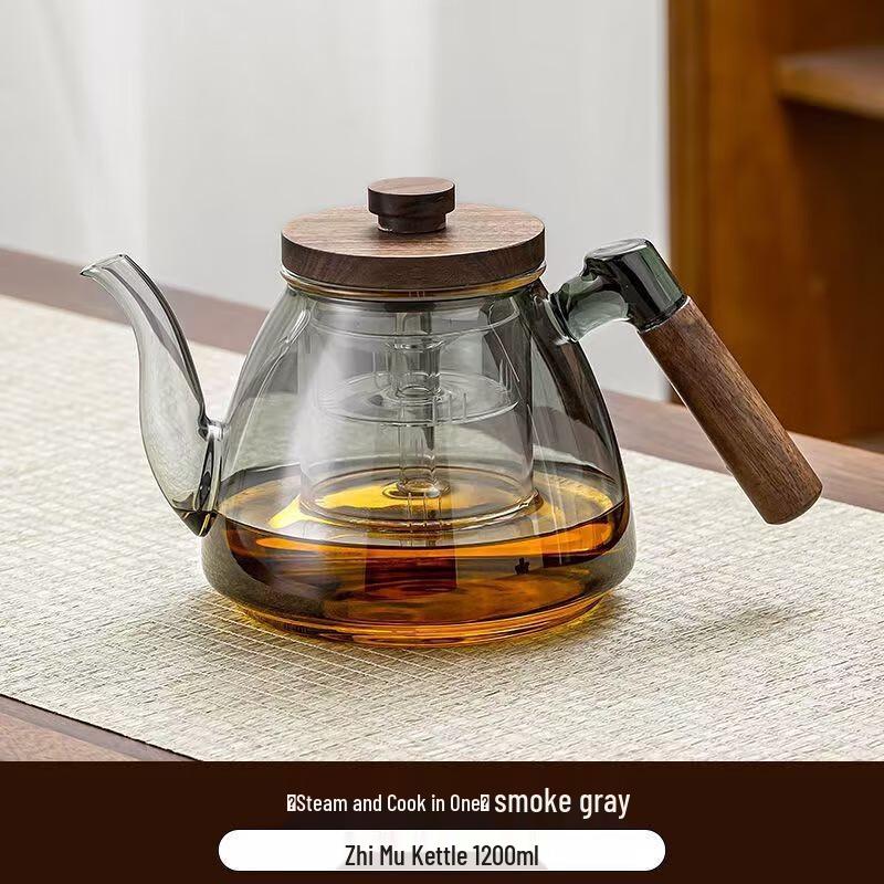 Heat-Resistant Glass Teapot