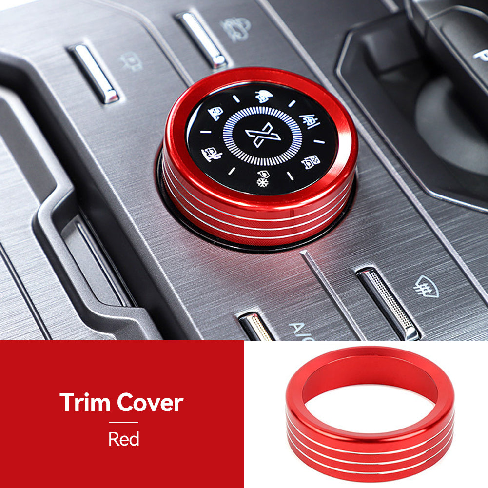 Модифицированная центральная ручка управления для Chery Jetour Traveler Shanhai T2, декоративная круглая ручка переключения передач для салона автомобиля из легкого сплава