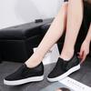 Spring and Summer Mesh Sports Inner Height Increase Women's Shoes Breathable Thick-soled Lazy Fashion Casual Shoes Tide