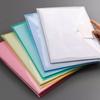 PP A4 Folder Office School Supplies Document Paper Organizer New Snap File Bag