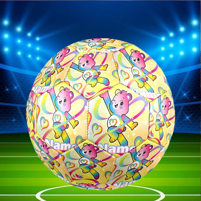 Custom Name Personalized Care Bears Print Size 5 Soccer Ball Training & Match Football, for Team, Kicking, Gift for Football
