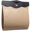 Smart Car Trash Can Multipurpose Hanging Cars Trash Can Waterproof Leather Garbage Bin Garbage Bag Passenger Side Reusable Traveling Portable Back Se