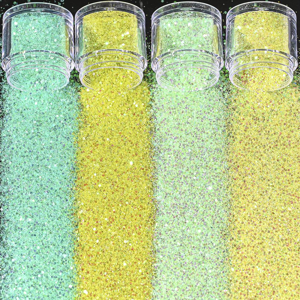 4 коробки/набор, 10 мл, 3D лак для ногтей, фиолетовый, розовый, микс, блестящая пудра для ногтей, блестки, украшение для дизайна ногтей, красочные для УФ-эпоксидного гель-лака, хлопья