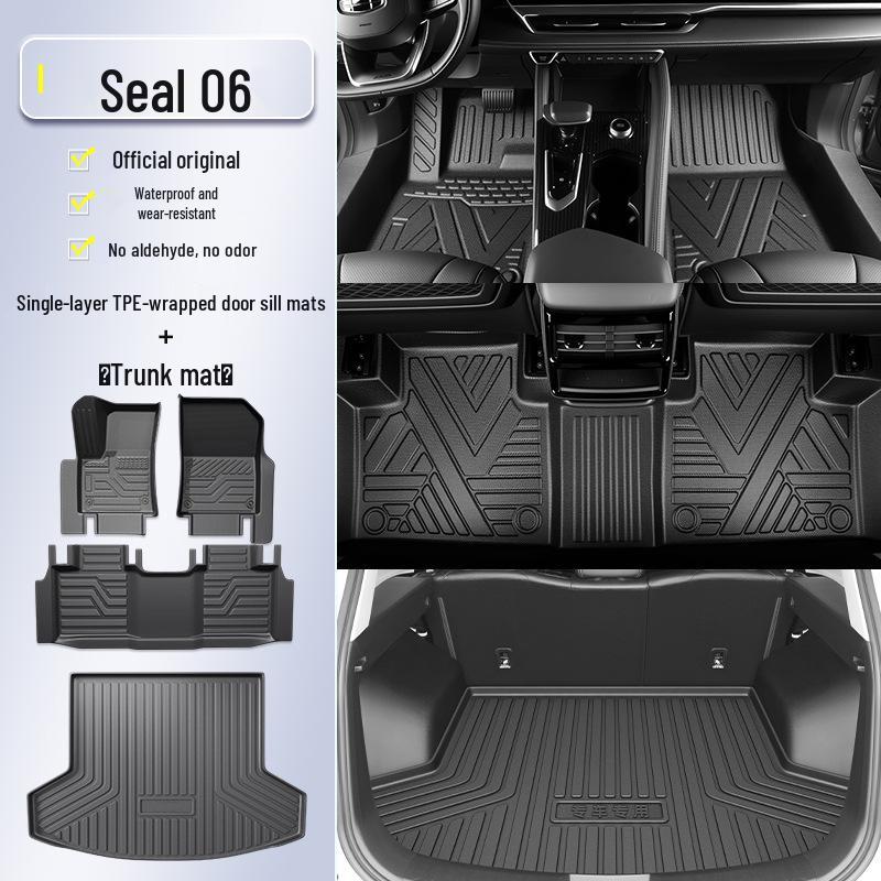 Полные коврики TPE для пола для BYD Seal 06 DMi EV 2025 года