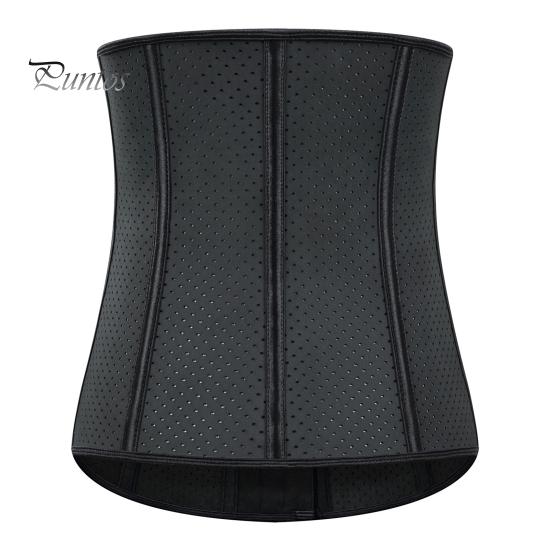 Breathable Sports Abdominal Belt Fashionable Versatile Adjustable with 9 Steel Bones Waistband for Body Shaping