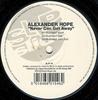 12-дюймовая пластинка ALEXANDER HOPE Never Can Get Away SLIP54 Slip n Slide 1997 UK Танцевальная Электроника Б/у