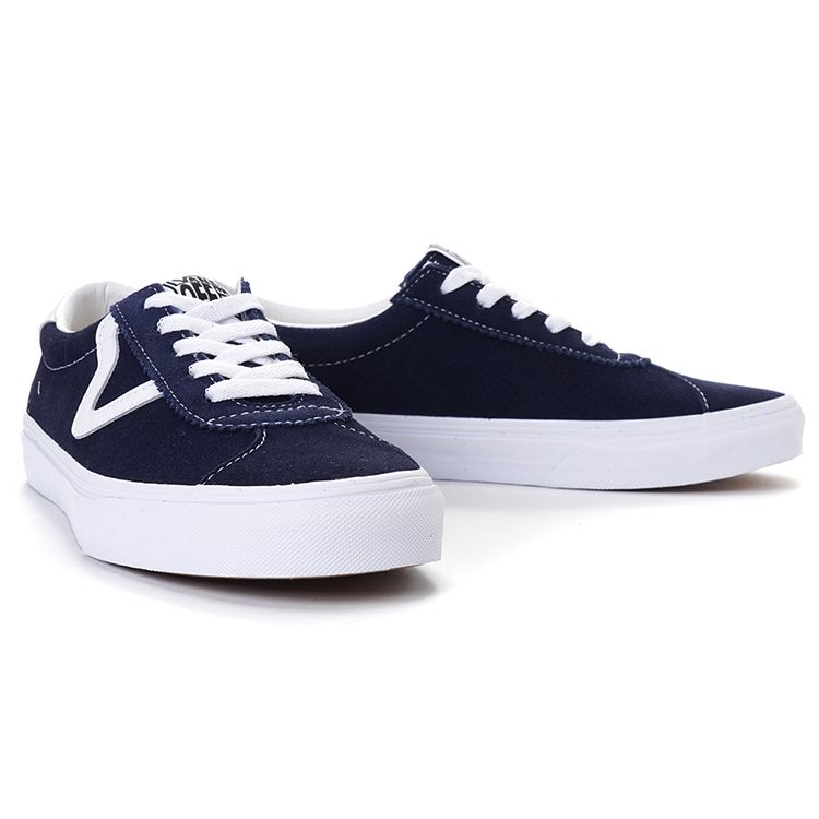 Vans Sports Casual Low-Top Sneakers Unisex Sneakers Dark-Blue VN0A4BU6163