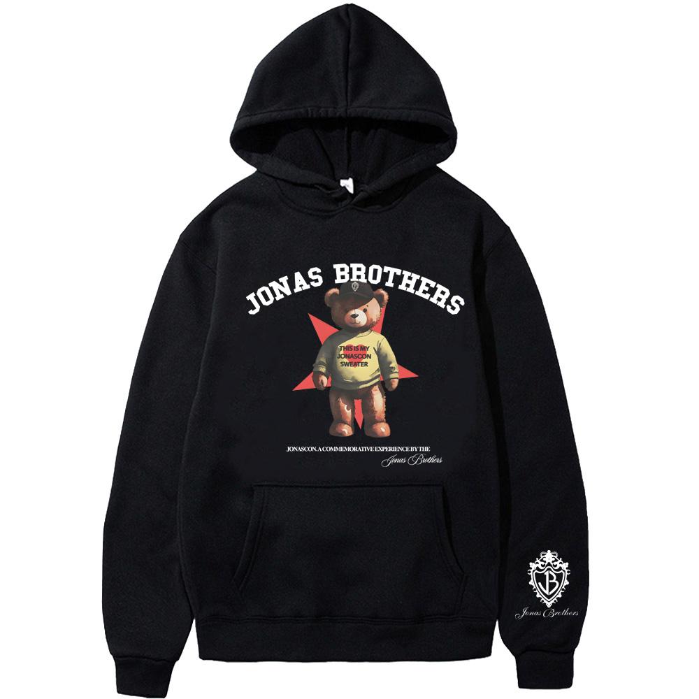Худи Jonasbrothers с графическим принтом, флисовые, в стиле гранж, с длинным рукавом, одежда в том же стиле, что и у певцов, Sudaderas Pullovers