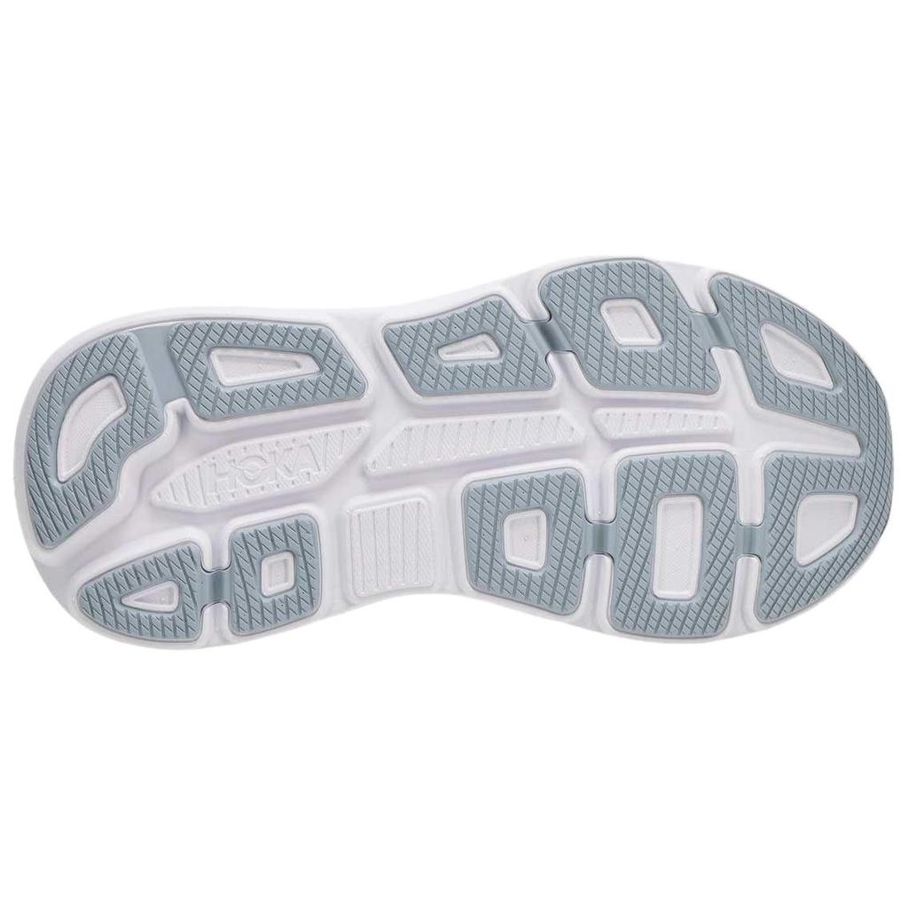 HOKA One One Bondi 9 Износостойкие Дышащие Упругие Повседневные Беговые Кроссовки Женские Серые 1162014-MBLW