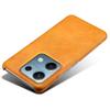 For Xiaomi Redmi Note 14S 4G Case Calf Texture PU Leather Hard PC Protective Phone Cover