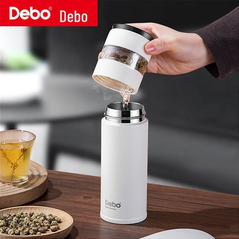 Термокружка для чая Debo DEP-964 из нержавеющей стали 316