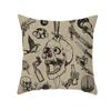 Sofa Bedroom Living Room Home Creative Skull Print Cushion Cover Fashion Decorative Pillow