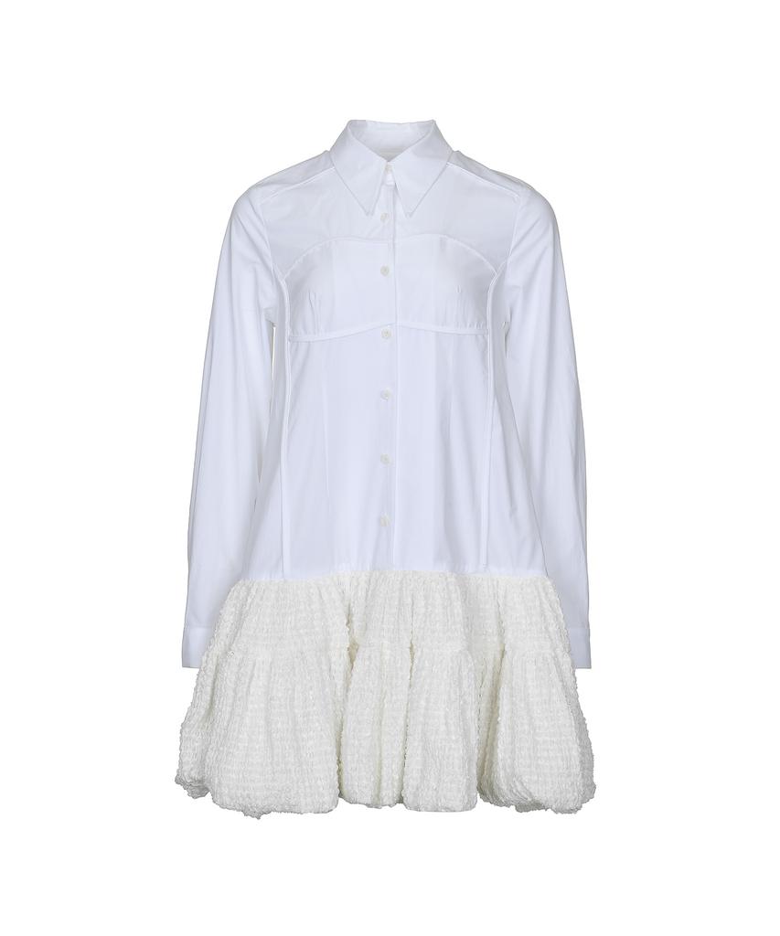 Bimuet Cut-Line Detail Shirt Dress