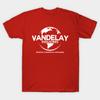 Мужская черная футболка с принтом Vandelay Industries Печать на бумаге для трансфера без вырезания Хлопковая футболка