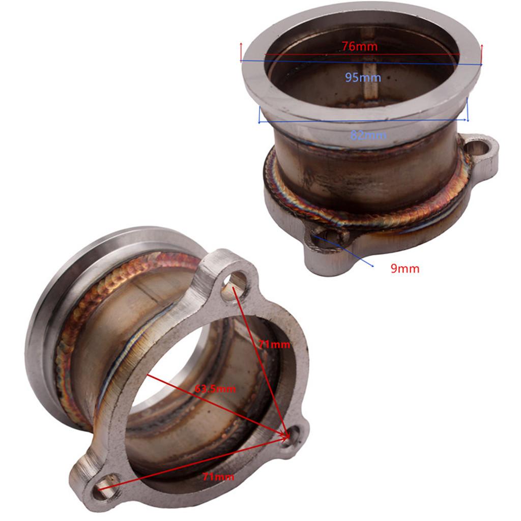 Downpipe Adapter Flange 3 V-Band for GT2560R GT28 GT28R GT2860RS
