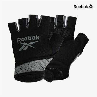 Reebok Галерея Reebok Перчатки для фитнеса Перчатки для тренировок с защитой ладоней Черные