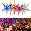45cm 3D Christmas Tree Lampshade Paper Five-Star Decorative Lampshade Home Decor