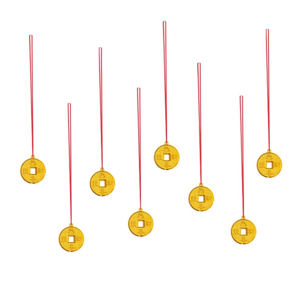 6/20/30 шт. Весенний фестиваль Мини Красный Фонарь Подвесной Орнамент Дракон Новогодний Декор