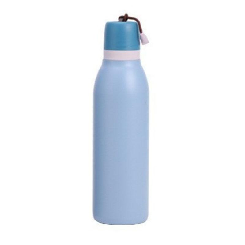 JUSTINLAU 18oz/24oz Vacuum Flask Portable Thermos Cup Stainless Steel Vacuum Cup Cold&Hot Sport Pot Car Cup Travel Mug