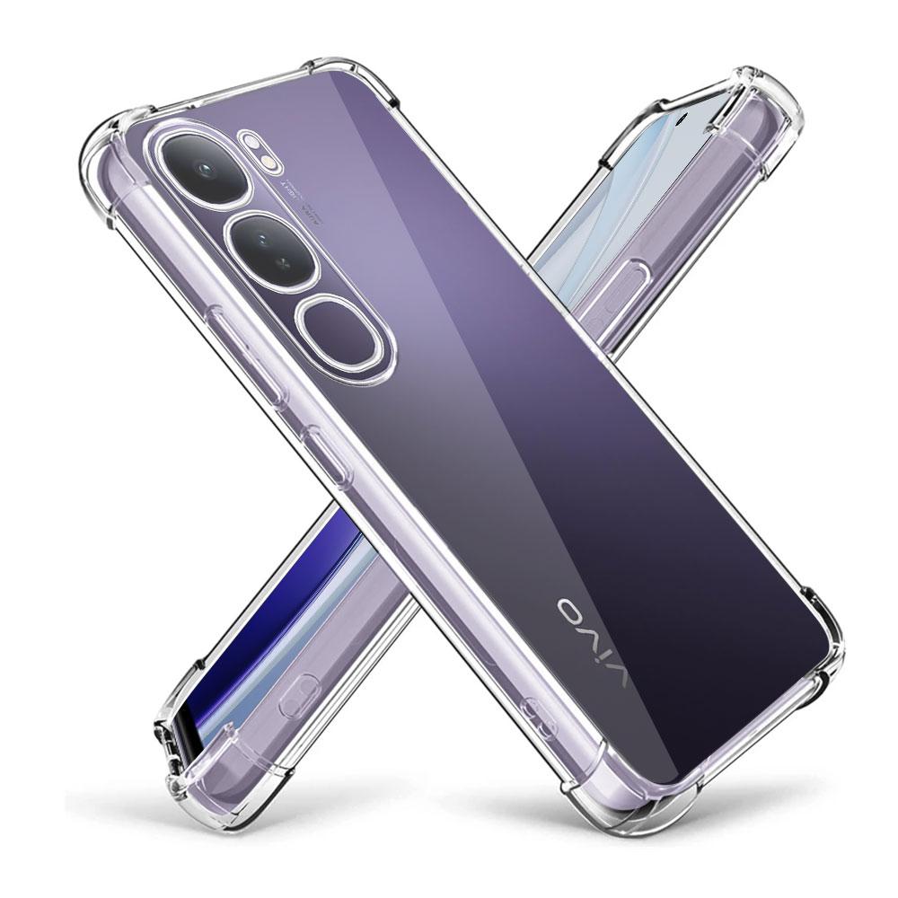 Для Vivo Y19S чехол прозрачный противоударный подушка безопасности TPU силиконовый мягкий чехол для телефона для VIVO Y19S V2419 Y200 5G 2024 IDN чехол Fundas